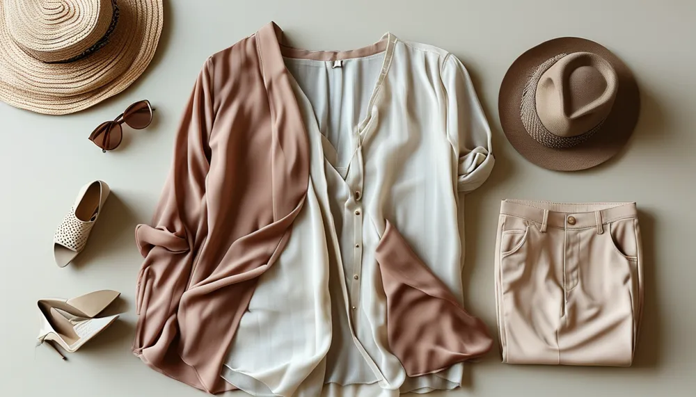 Styling flat lay